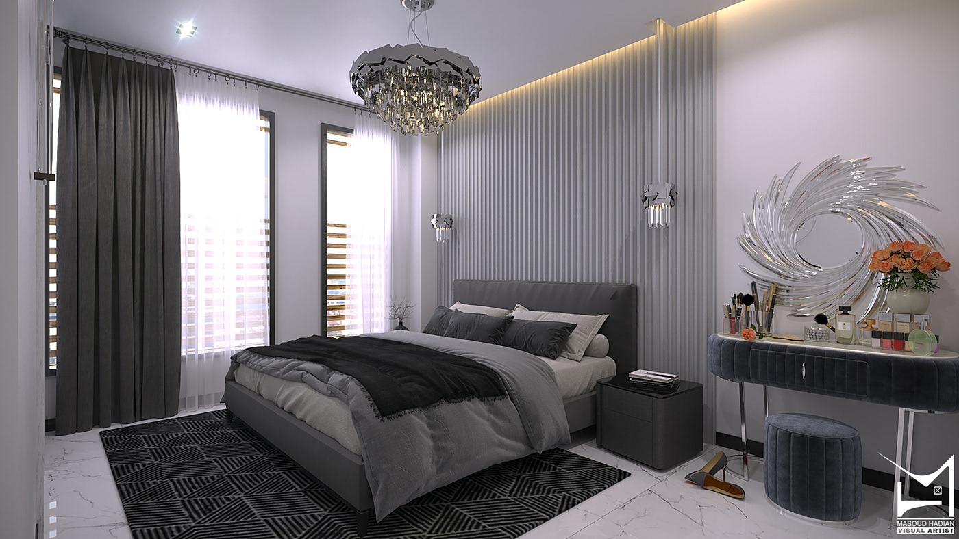 ایده‌های دکوراسیون لاکچری اتاق خواب