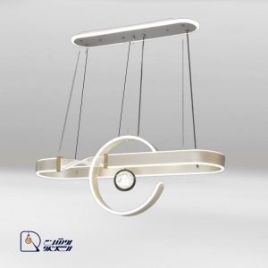 چراغ آویز خطی طرح ماه