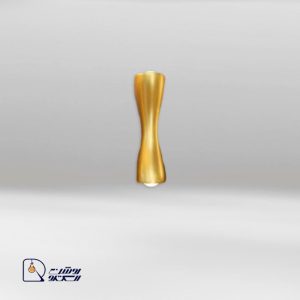 چراغ دکوراتیو دوطرف نور مینیمال طلایی
