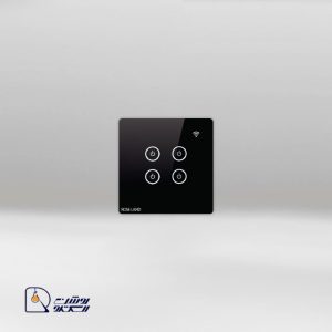 کلید هوشمند لمسی چهار پل رزلند