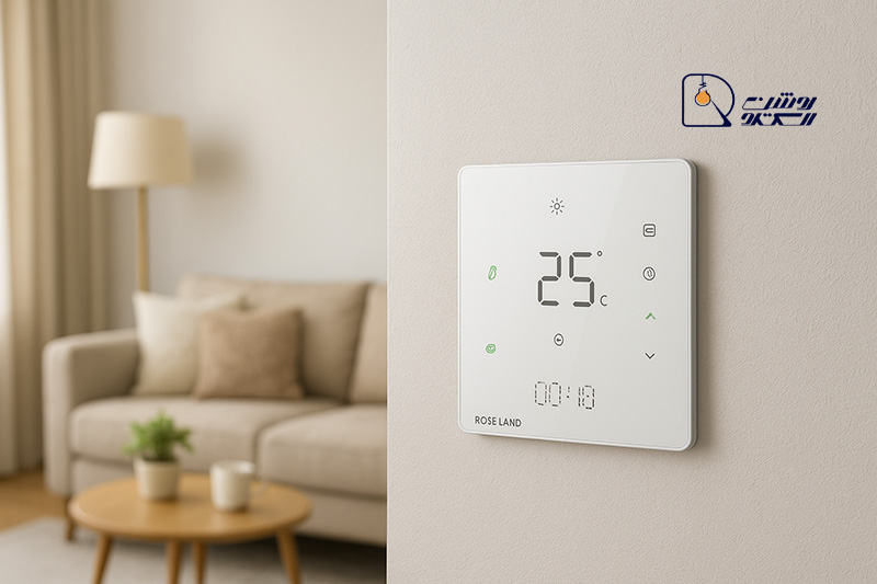 معرفی و بررسی کامل کلید هوشمند لمسی ترموستات